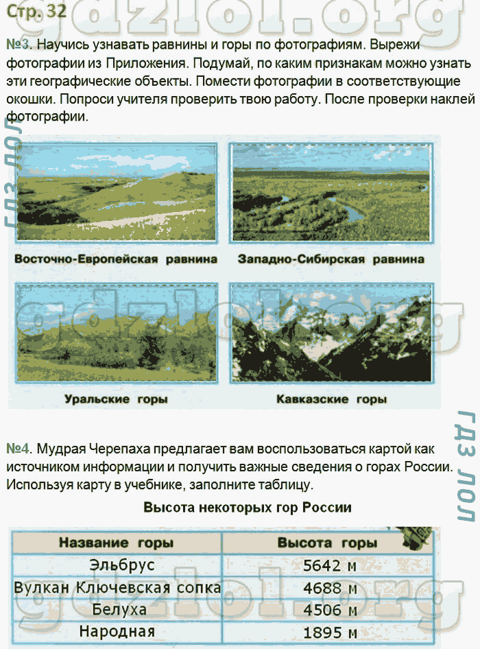 Западно сибирская равнина тест 8 класс география. Научись узнавать равнины и горы.