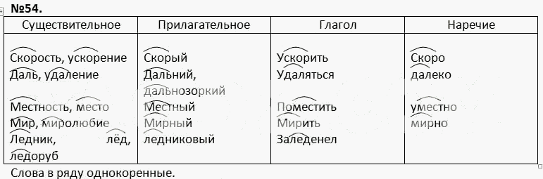 Кот котище однокоренные слова