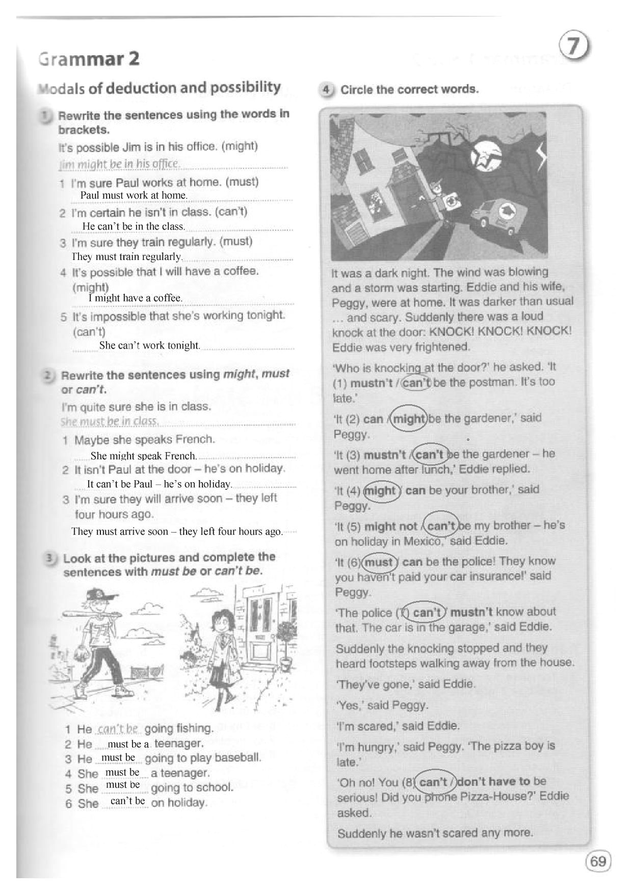 Английский язык 9 класс комарова ответы учебник